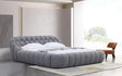Bubbles Grey King Bed by New Era Innovations at Eve Furniture