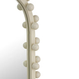 Bubbles Ivory Oval Wall Mirror by TOV Furniture at Eve Furniture