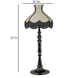 Buchanan Black Aluminium Table Lamp by TOV Furniture at Eve Furniture