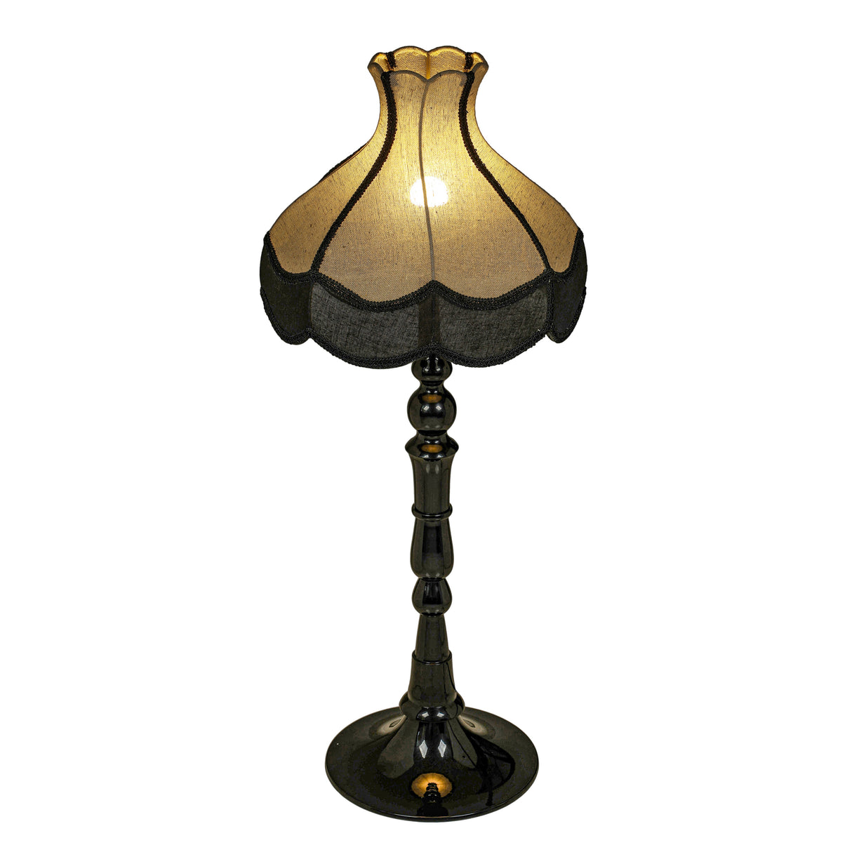 Buchanan Black Aluminium Table Lamp by TOV Furniture at Eve Furniture