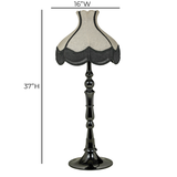 Buchanan Black Aluminium Table Lamp by TOV Furniture at Eve Furniture