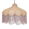 Buchanan Jute Fringed Scalloped Pendant Light by TOV Furniture at Eve Furniture