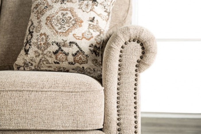 Buckhurst Taupe Sofa by Furniture of America at Eve Furniture