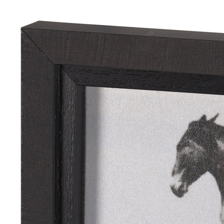 Bucking and Kicking by Eadweard Muybridge Hand Embellished Framed Art Print Matted under Glass by Mercana at Eve Furniture