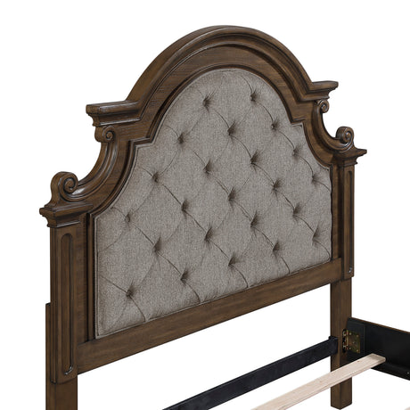 Buckingham Brown California King Bed by Homelegance at Eve Furniture