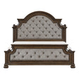Buckingham Brown California King Bed by Homelegance at Eve Furniture