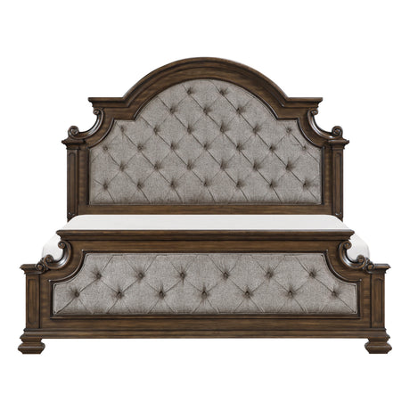 Buckingham Brown California King Bed by Homelegance at Eve Furniture