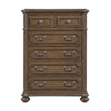 Buckingham Brown Chest by Homelegance at Eve Furniture