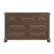 Buckingham Brown Dresser by Homelegance at Eve Furniture