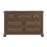Buckingham Brown Dresser by Homelegance at Eve Furniture