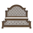 Buckingham Brown Eastern King Bed by Homelegance at Eve Furniture