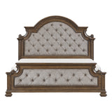 Buckingham Brown Eastern King Bed by Homelegance at Eve Furniture