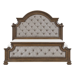 Buckingham Brown Eastern King Bed by Homelegance at Eve Furniture