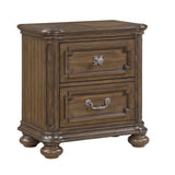 Buckingham Brown Nightstand by Homelegance at Eve Furniture