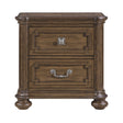 Buckingham Brown Nightstand by Homelegance at Eve Furniture