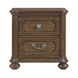 Buckingham Brown Nightstand by Homelegance at Eve Furniture