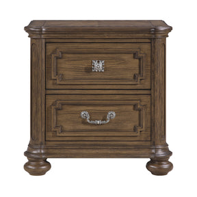 Buckingham Brown Nightstand by Homelegance at Eve Furniture