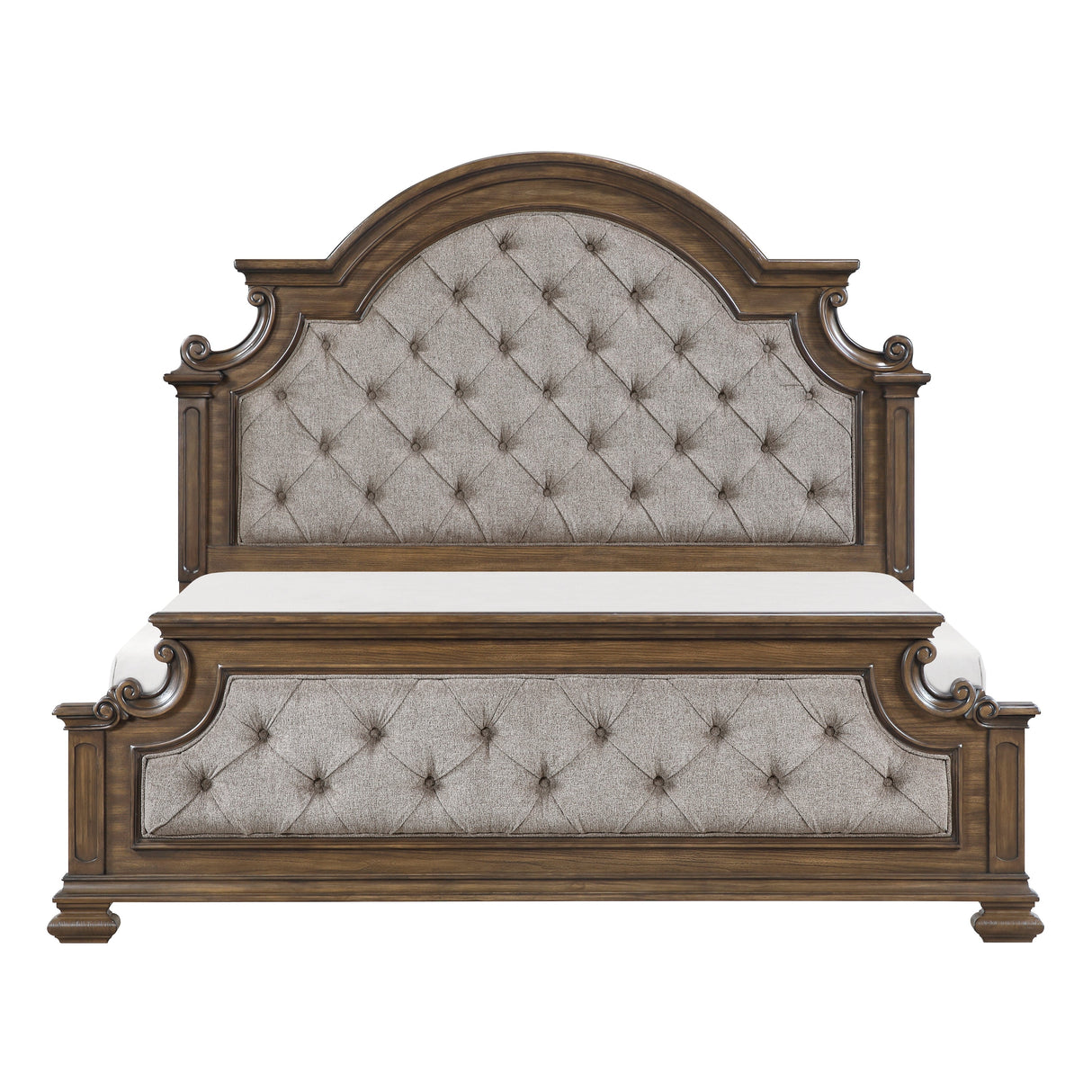 Buckingham Brown Panel Bedroom Set by Homelegance at Eve Furniture