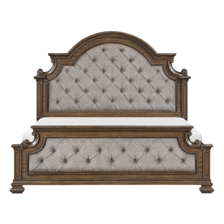Buckingham Brown Panel Bedroom Set by Homelegance at Eve Furniture