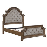 Buckingham Brown Queen Bed by Homelegance at Eve Furniture