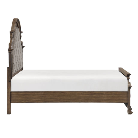 Buckingham Brown Queen Bed by Homelegance at Eve Furniture