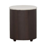Buckley Cappuccino 3-Piece Coffee Table/Stools Set by Coaster at Eve Furniture