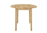 Bucknell Natural/Tan 3-Piece Dining Set with Drop Leaf by Coaster at Eve Furniture