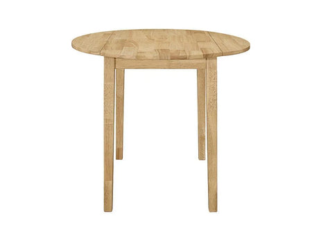 Bucknell Natural/Tan 3-Piece Dining Set with Drop Leaf by Coaster at Eve Furniture