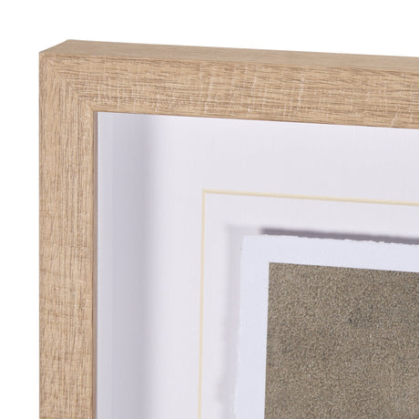 Buckskin Blanket by Mercana Studio a Hand Embellished Textured Framed Art Print by Mercana at Eve Furniture