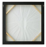Buddins Black/Gold Finish Wall Art by Ashley at Eve Furniture