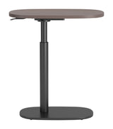 Buddy Gray Adjustable Rotating Side Table by Zuomod at Eve Furniture