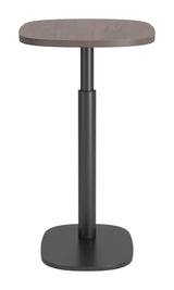 Buddy Gray Adjustable Rotating Side Table by Zuomod at Eve Furniture