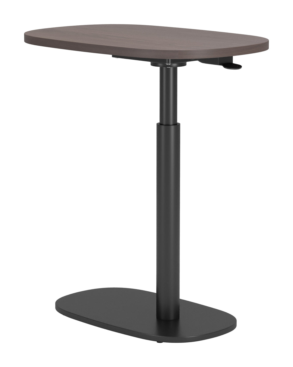 Buddy Gray Adjustable Rotating Side Table by Zuomod at Eve Furniture