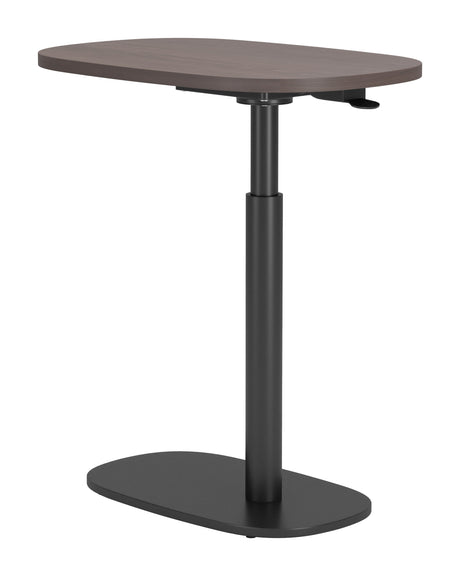 Buddy Gray Adjustable Rotating Side Table by Zuomod at Eve Furniture