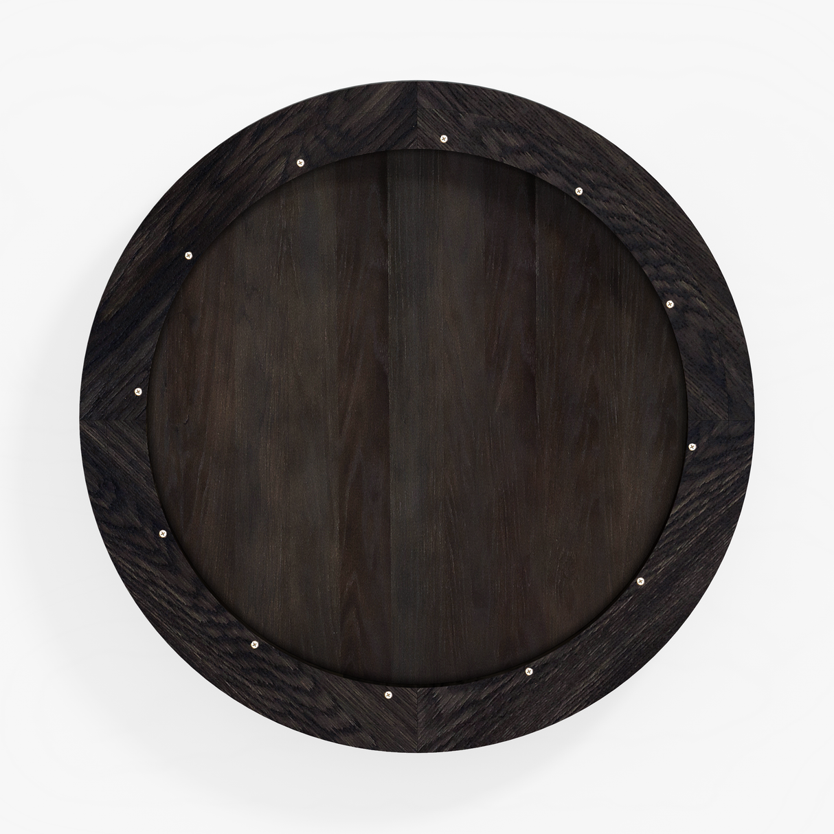 Buddy Round Oak Mirror by Co.House Designs at Eve Furniture