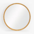 Buddy Round Oak Mirror by Co.House Designs at Eve Furniture