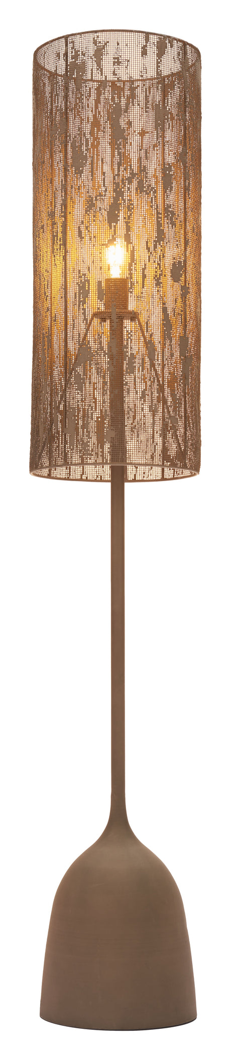 Buff Taupe Floor Lamp by Zuomod at Eve Furniture