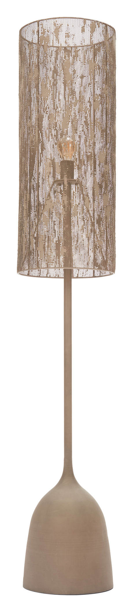 Buff Taupe Floor Lamp by Zuomod at Eve Furniture