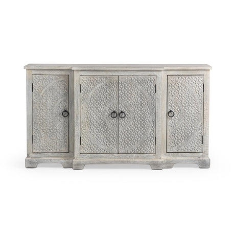 Buffet Gray 4 Door Parlor by Classic Home at Eve Furniture