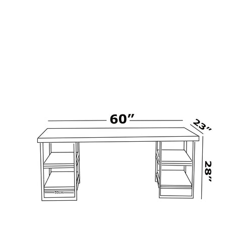 Buket Study Desk by Furnia at Eve Furniture