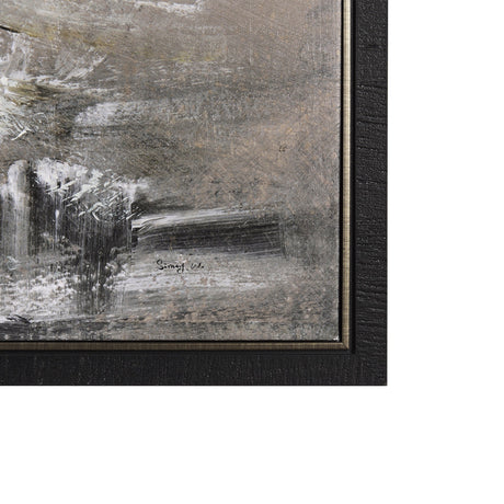 Bull by Mercana Studio a Hand Embellished Textured Framed Canvas by Mercana at Eve Furniture