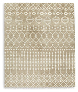 Bunchly Tan/Brown/Cream Large Rug