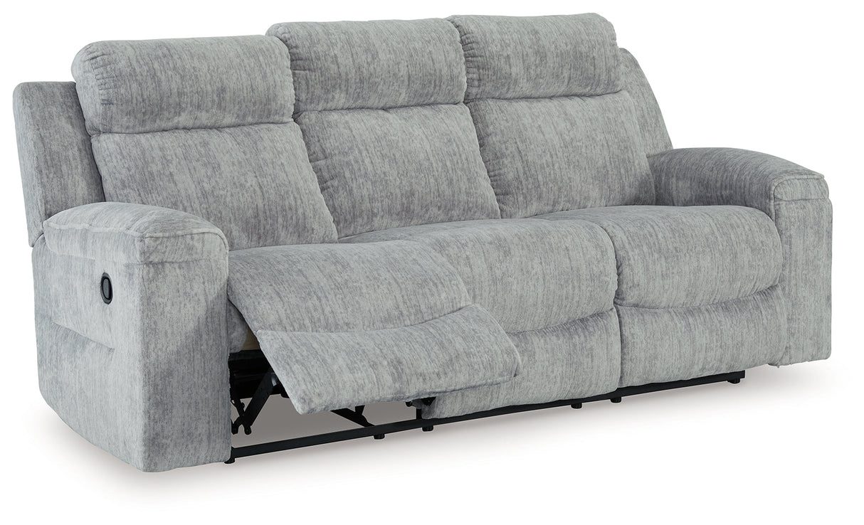 Buntington Pewter Reclining Sofa