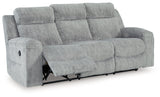 Buntington Pewter Reclining Sofa