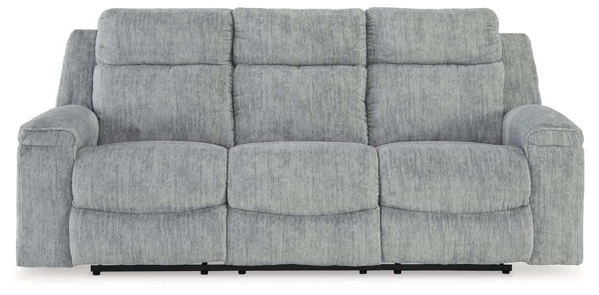 Buntington Pewter Reclining Sofa