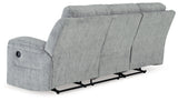 Buntington Pewter Reclining Sofa