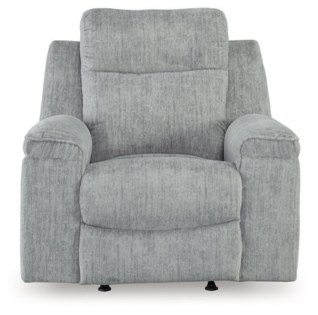 [Hot Buy] Buntington Pewter Rocker Recliner by Ashley at Eve Furniture