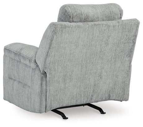 [Hot Buy] Buntington Pewter Rocker Recliner by Ashley at Eve Furniture