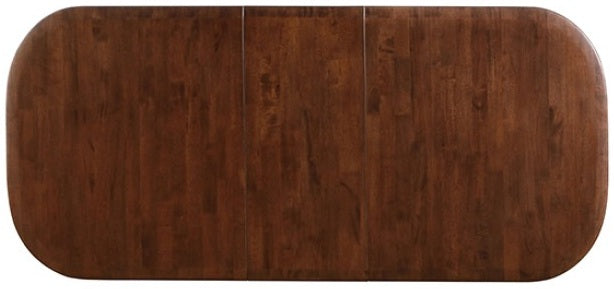 Buren Rich Walnut 5-Piece Dining Room Set by Furniture of America at Eve Furniture