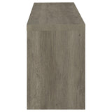 Burke 2-Drawer TV Console Gray Driftwood